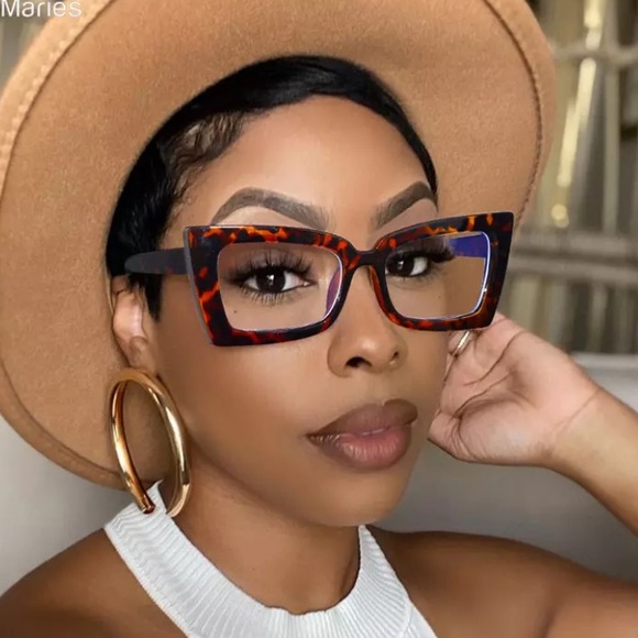 Cat eye Tortoise Optical Eyeglasses - Picture 4 of 6